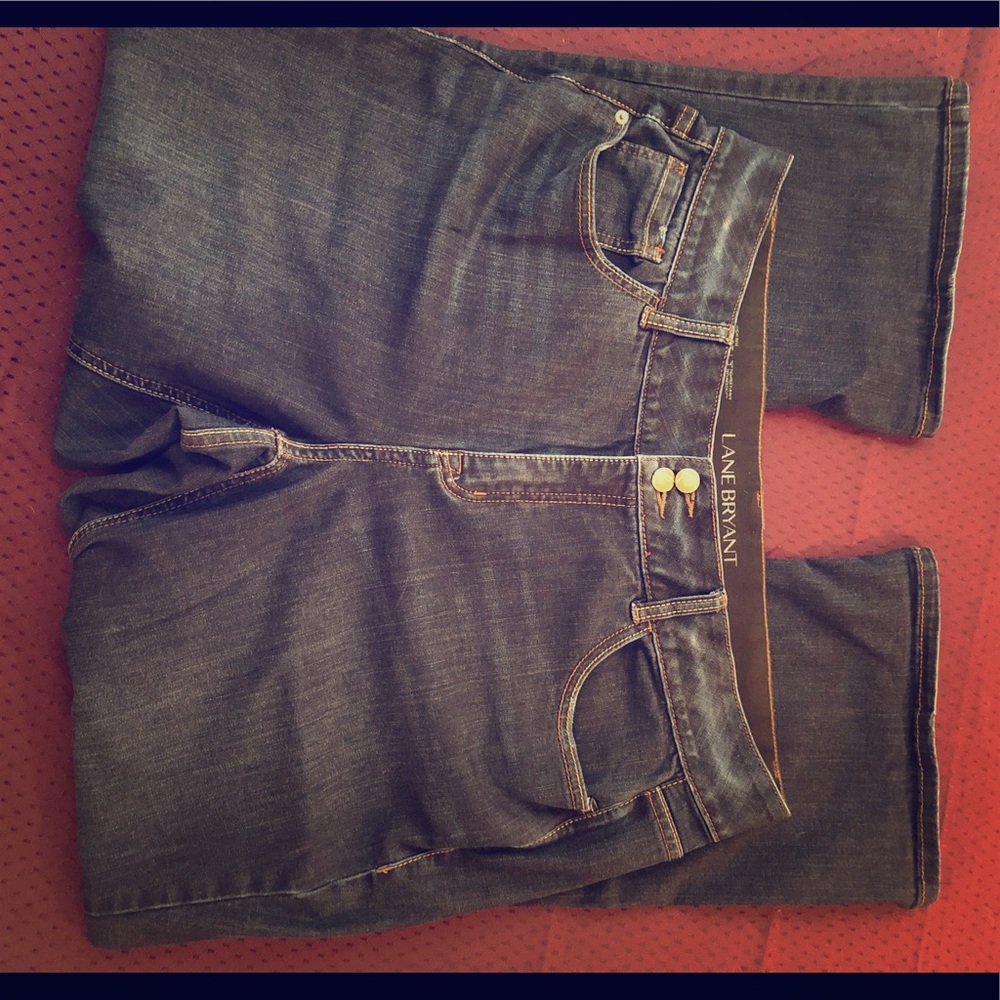 Lane Bryant, bootcut, tighter tummy technology